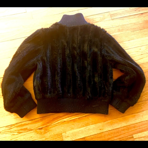Kenneth Kole faux fur short jacket . Sz M. - Picture 3 of 7